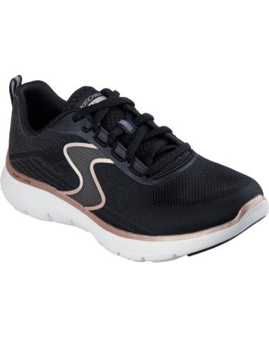 SKECHERS DEPORTIVO CORDON BLACK NEGRO