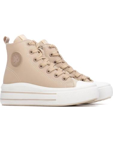 SNEAKERS ALTE XTI 151297 BEIGE CON PLATFORM BEIGE