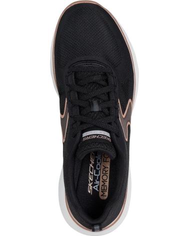 SKECHERS DEPORTIVO CORDON BLACK NEGRO
