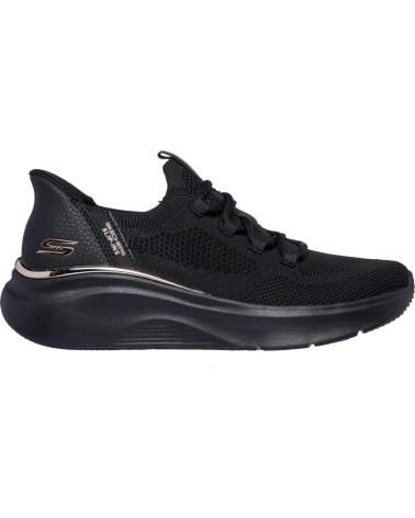 SKECHERS DEPORTIVO GOMAS BLACK NEGRO