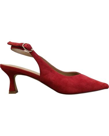 ALMA EN PENA SUEDE V250650 ROJO