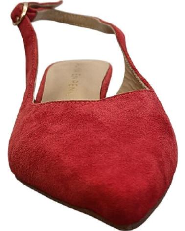 ALMA EN PENA SUEDE V250650 ROJO
