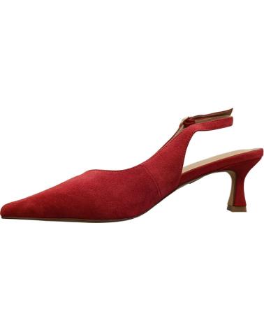 ALMA EN PENA SUEDE V250650 ROJO