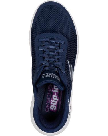 SKECHERS DEPORTIVO CORDON NAVY-WHITE AZUL MARINO