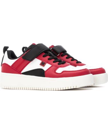 SNEAKERS XTI 151349 ROSSE CON VELCRO ROJO
