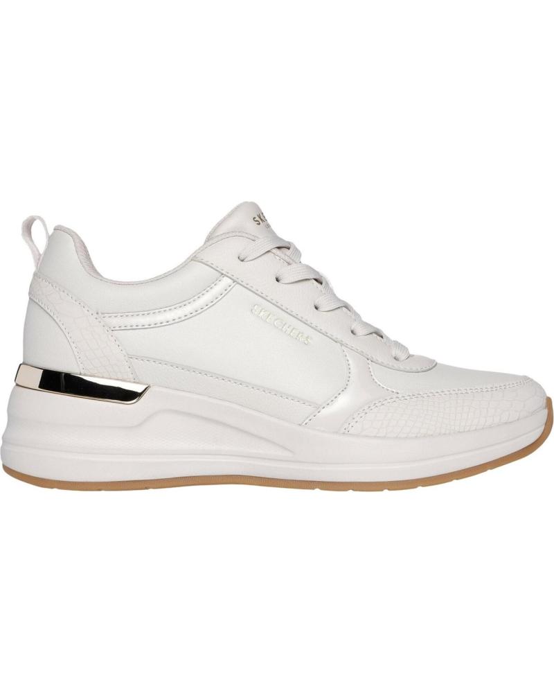 SKECHERS TÉNIS 177345 ATACADORES OFF-WHITE GELO BRANCO BLANCO