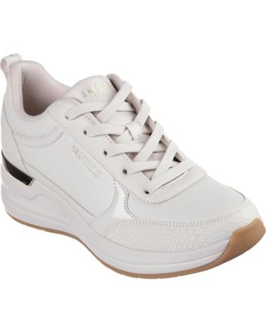 SKECHERS TÉNIS 177345 ATACADORES OFF-WHITE GELO BRANCO BLANCO