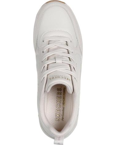 SKECHERS TÉNIS 177345 ATACADORES OFF-WHITE GELO BRANCO BLANCO