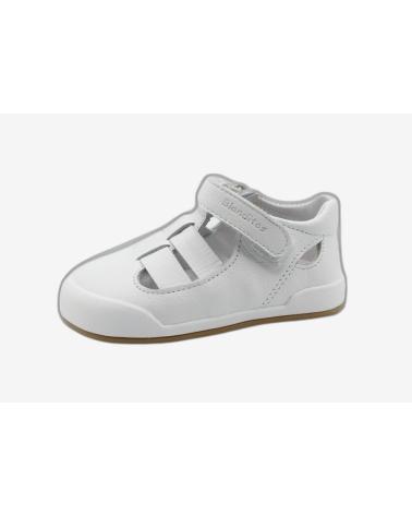 BLANDITOS OCEANO BY CRIOS WHITE BAREFOOT SANDAL BLANCO