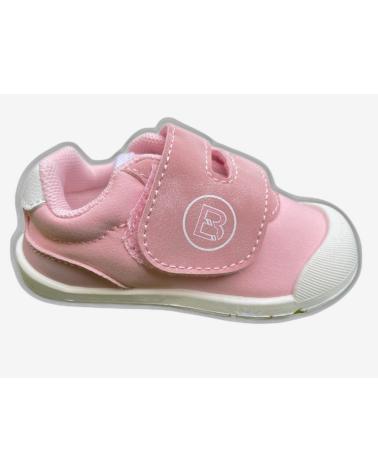 BASKETS EN TOILE RESPECTUEUSES BUBBLE BOBBLE K836 ROSE ROSA