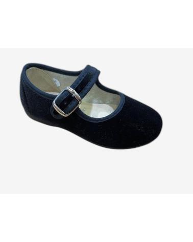 BALLERINA IN VELLUTO CONDIZ 1651 NERA NEGRO