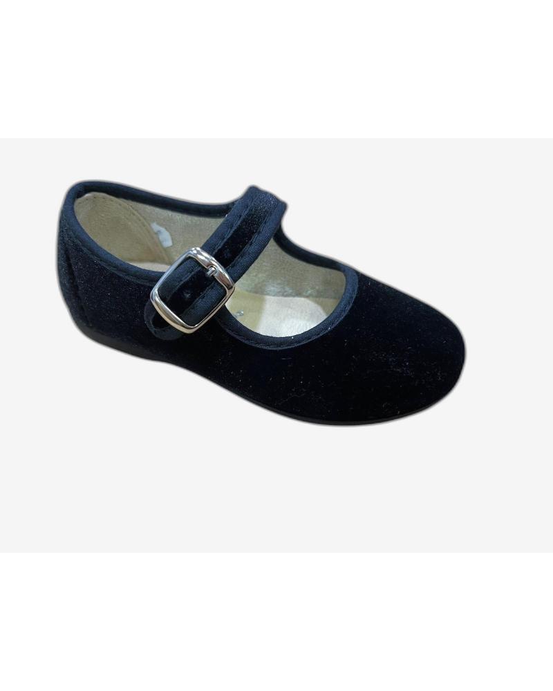 BALLERINA IN VELLUTO CONDIZ 1651 NERA NEGRO