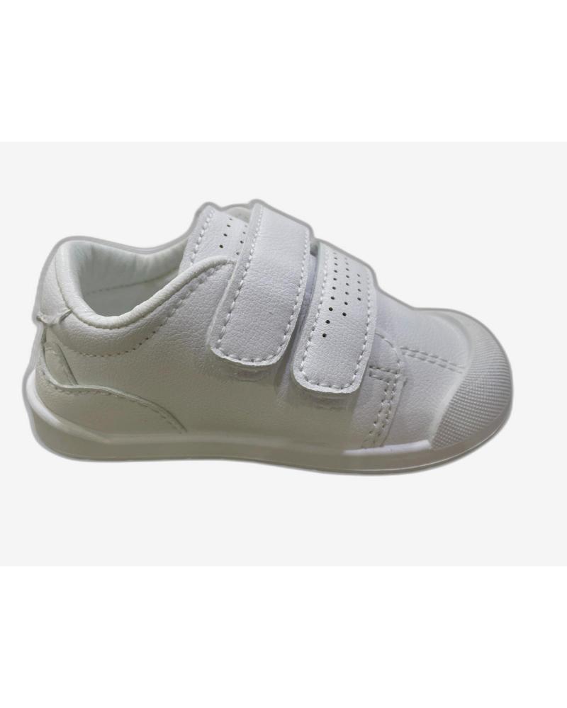SCARPE SPORTIVE EL CABALLITO K830 BLU CON DOPPIO STRAPPO AZUL