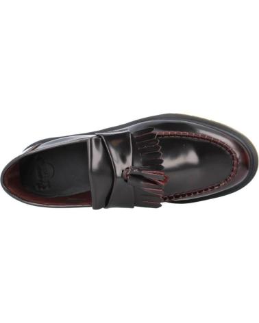 MOCASSINS DR. MARTENS ADRIAN MARRON CERISE CHERRY