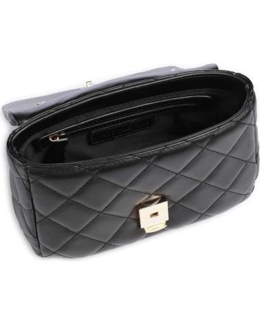 BOLSO BANDOLERA VALENTINO OCARINA ACOLCHADO NEGRO CON CADENA DORADA NEGRO