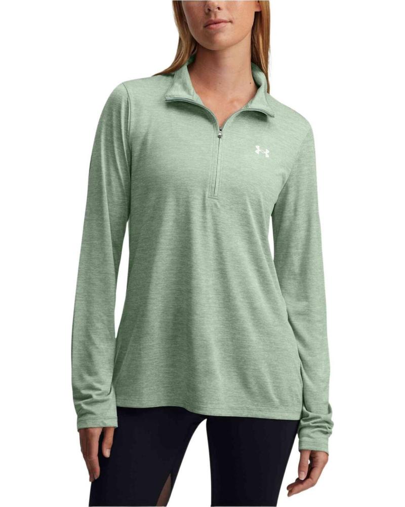 Accueil-UNDER-ARMOUR-CAMISETA-EN-COLOR-PARA-MUJER-VERDE