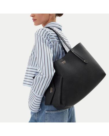 SAC FOURRE-TOUT GUESS HWPG96 48230 NOIR AVEC ENSEMBLE D'ACCESSOIRES COORDONNÉS BLA