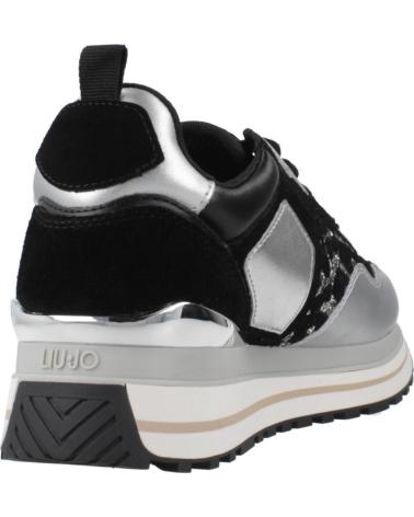 SNEAKERS CASUAL LIU JO WONDER 01 NERO ARGENTO SILVBLK