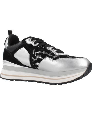 SNEAKERS CASUAL LIU JO WONDER 01 NERO ARGENTO SILVBLK