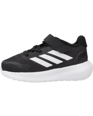 ADIDAS ZAPATILLAS NINO MODELO RUNFALCON 5 EL I COLOR NEGRO BLACK