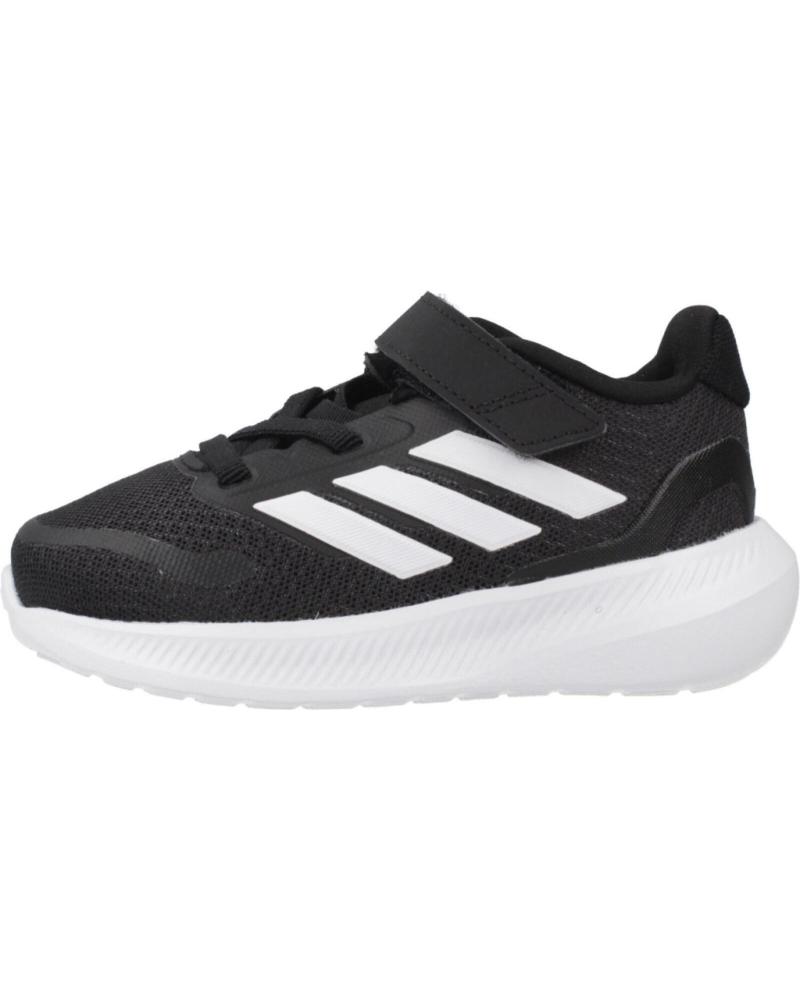 ADIDAS ZAPATILLAS NINO MODELO RUNFALCON 5 EL I COLOR NEGRO BLACK
