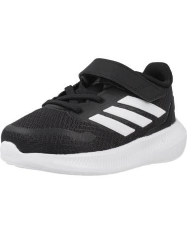 ADIDAS ZAPATILLAS NINO MODELO RUNFALCON 5 EL I COLOR NEGRO BLACK