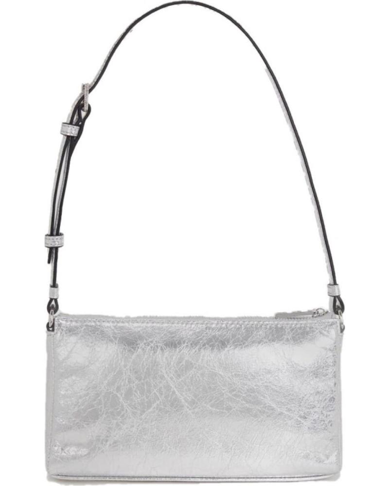 KARL LAGERFELD K KUILT SP WRINKLE SB UMHÄNGETASCHE SILBER MODELL A3W30311 SILVER