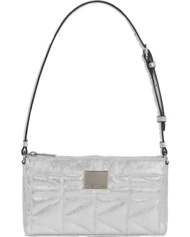 KARL LAGERFELD K KUILT SP WRINKLE SB UMHÄNGETASCHE SILBER MODELL A3W30311 SILVER