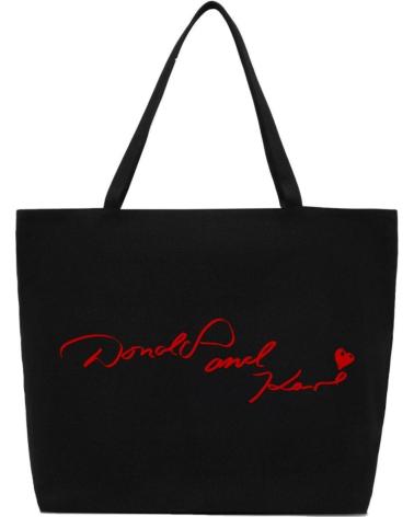KARL LAGERFELD KL X DISNEY A3W50103 WENDETASCHE GESTREIFT UND SCHWARZ BLACK