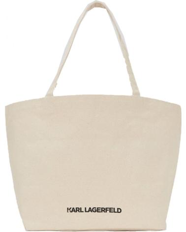 KARL LAGERFELD K SIGNATURE CANVAS SHOPPER A3W50108 NATUR NTRL
