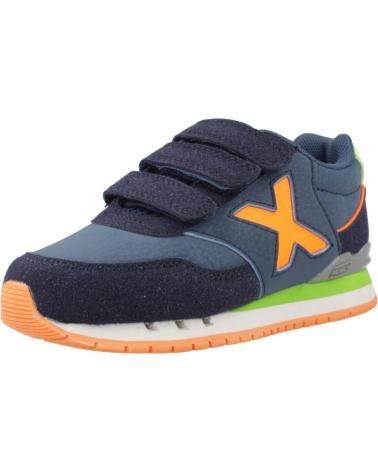 SCARPE MUNICH DASH KID VCO 167 BLU CON VELCRO 167 AZUL