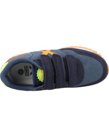 SCARPE MUNICH DASH KID VCO 167 BLU CON VELCRO 167 AZUL