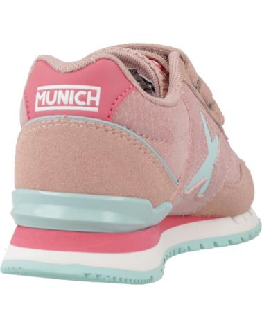 MUNICH DASH KID VCO 168 ROSA KLETTVERSCHLUSS-SNEAKER 168