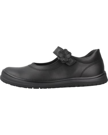 MERCEDITAS PABLOSKY 355015P NEGRAS CON VELCRO NEGRO