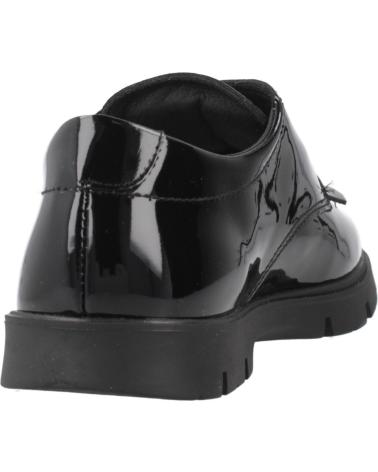 PABLOSKY CHAUSSURES SCOLAIRES EN CUIR VERNI NOIR AVEC DOUBLE VELCRO MODÈLE 360419P NEGRO