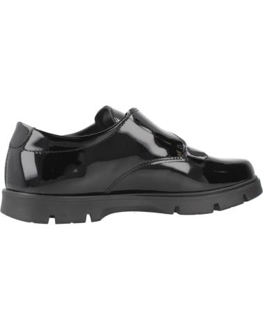 PABLOSKY CHAUSSURES SCOLAIRES EN CUIR VERNI NOIR AVEC DOUBLE VELCRO MODÈLE 360419P NEGRO