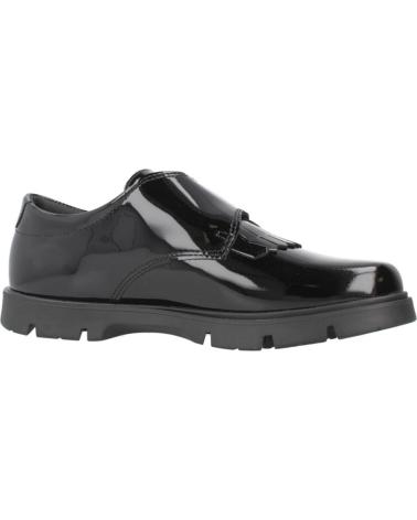PABLOSKY CHAUSSURES SCOLAIRES EN CUIR VERNI NOIR AVEC DOUBLE VELCRO MODÈLE 360419P NEGRO