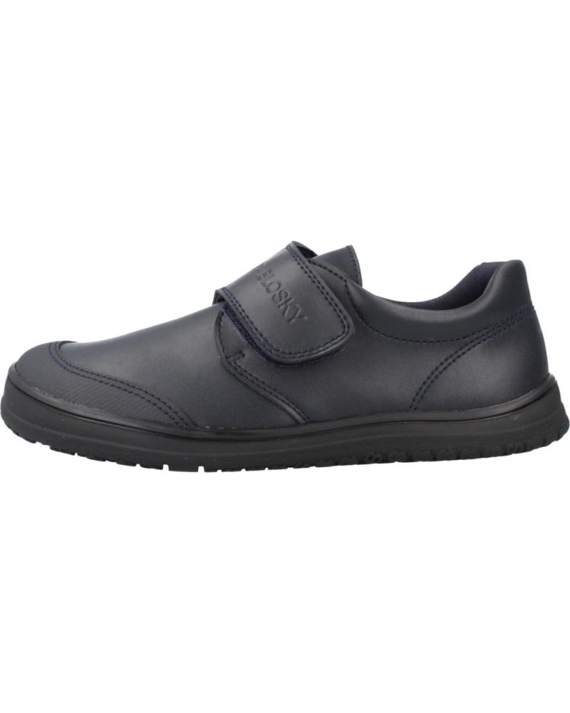 PABLOSKY MODELO 355525P - ZAPATOS ESCOLARES AZUL MARINO CON VELCRO MARINO