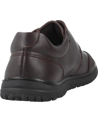 PABLOSKY MODEL 355595P - BROWN SCHOOL SHOES WITH VELCRO MARRON