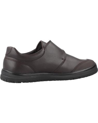 PABLOSKY MODEL 355595P - BROWN SCHOOL SHOES WITH VELCRO MARRON
