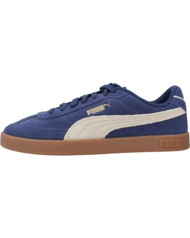 PUMA CLUB II ERA SUEDE - ZAPATILLAS CASUAL AZUL CON SUELA CARAMELO BLUE