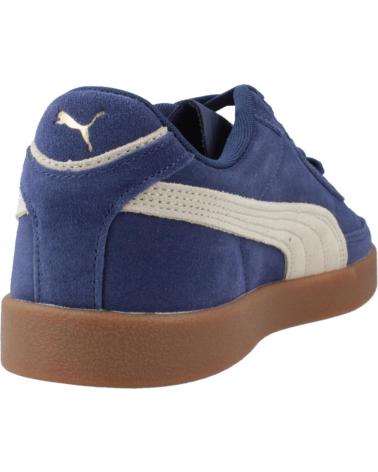 PUMA CLUB II ERA SUEDE - ZAPATILLAS CASUAL AZUL CON SUELA CARAMELO BLUE