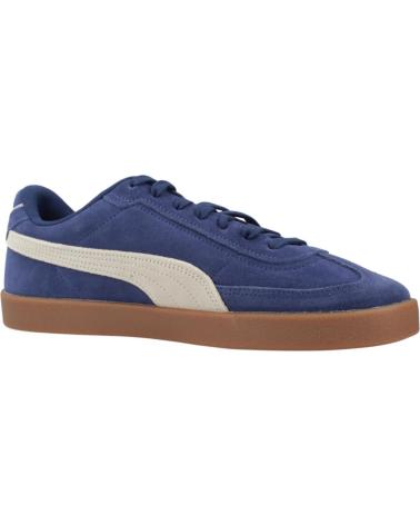 PUMA CLUB II ERA SUEDE - ZAPATILLAS CASUAL AZUL CON SUELA CARAMELO BLUE