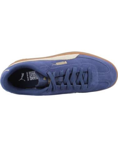 PUMA CLUB II ERA SUEDE - ZAPATILLAS CASUAL AZUL CON SUELA CARAMELO BLUE