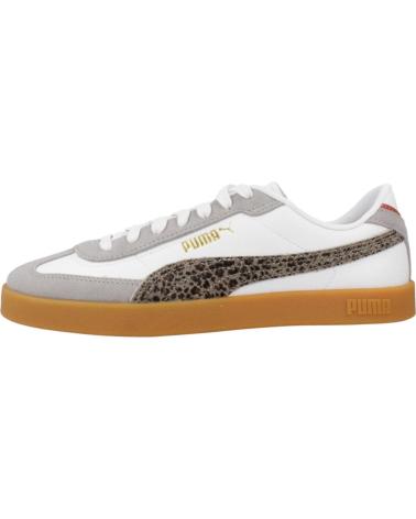 SCARPE CASUAL PUMA CLUB II ERA STAMPA ANIMALIER BIANCHE WHITE