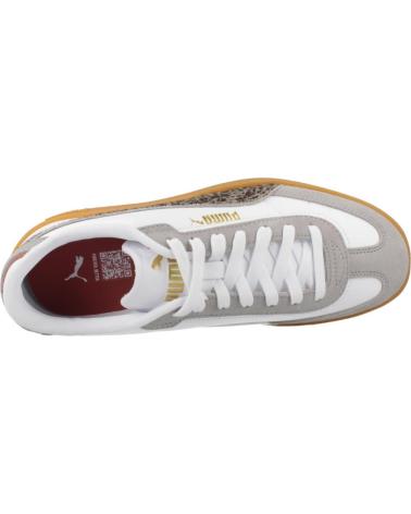 SCARPE CASUAL PUMA CLUB II ERA STAMPA ANIMALIER BIANCHE WHITE