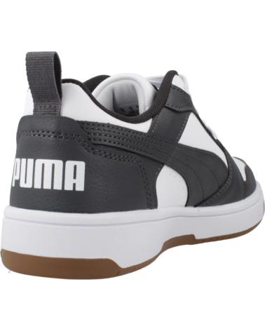 Inizio-PUMA-ZAPATILLAS-NINO-MODELO-REBOUND-V6-LO-JR-COLOR-GRIS-WHITE