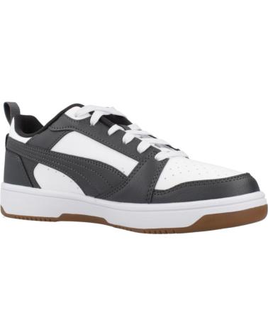 Inizio-PUMA-ZAPATILLAS-NINO-MODELO-REBOUND-V6-LO-JR-COLOR-GRIS-WHITE