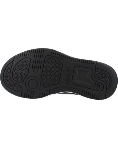 PUMA REBOUND V6 LO AC PS BIANCO VELCRO PER BAMBINO WHITE