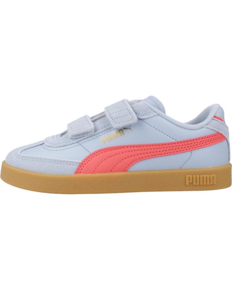 PUMA CLUB II ERA V PS - LEGERE KINDERSNEAKER MIT KLETTVERSCHLUSS, BLAU BLUE